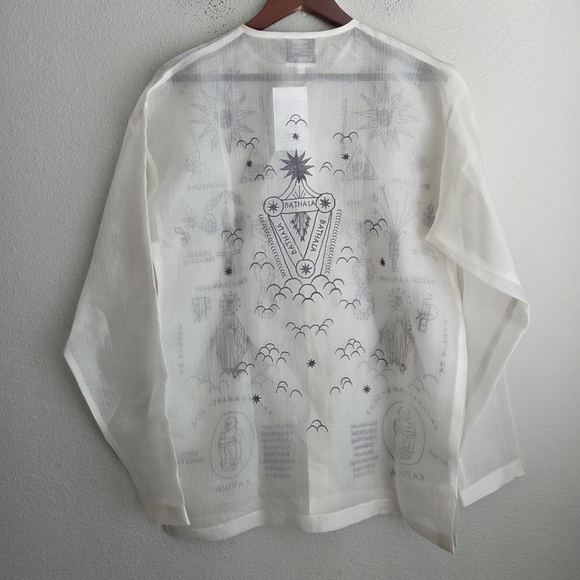 VINTA Biggie Barong Pamamang Paniniwala size S NWT - Picture 11 of 12